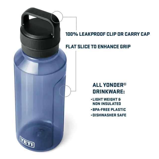 Yeti Yonder 1.5L Bottle Charcoal Horizon Leisure