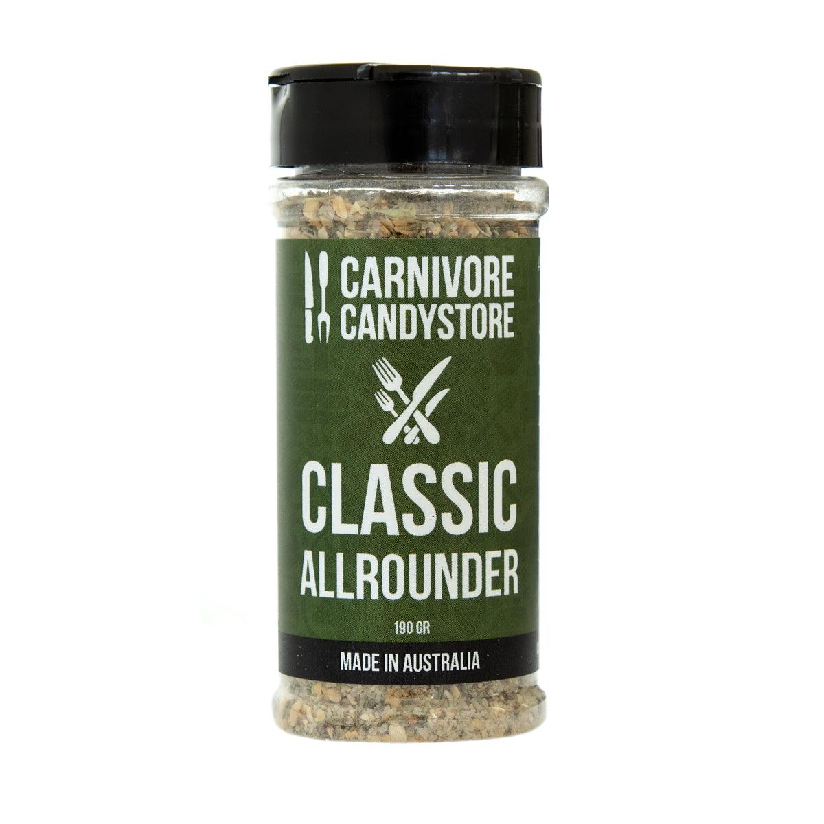 CARNIVORE CANDYSTORE CLASSIC ALLROUNDER 190G - Horizon Leisure