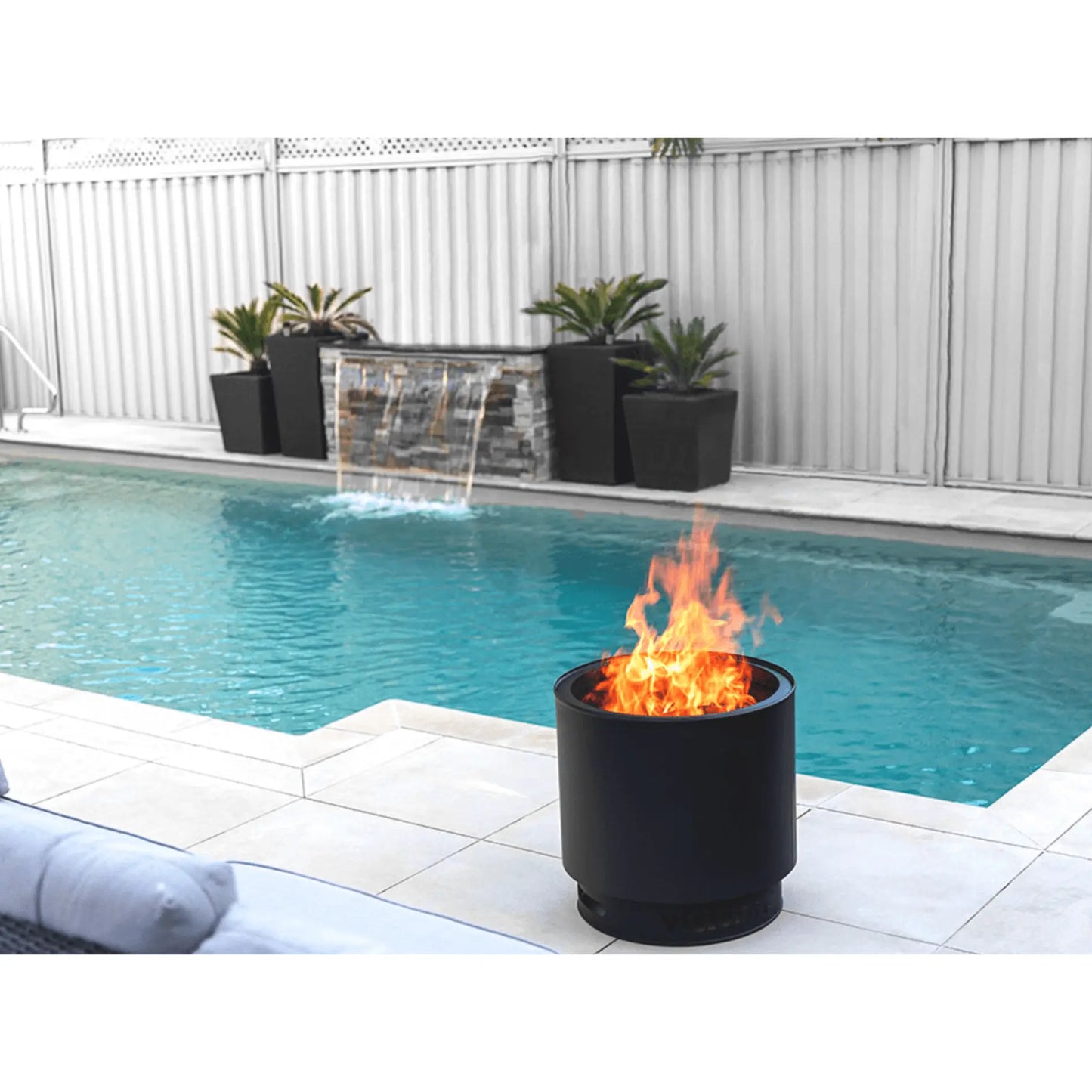 VISIONLINE FIRE PIT BLACK - Horizon Leisure