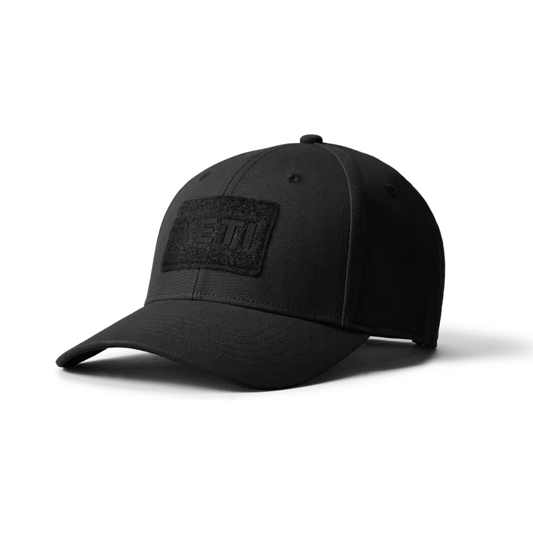 YETI VELCRO BADGE HAT BLACK - Horizon Leisure
