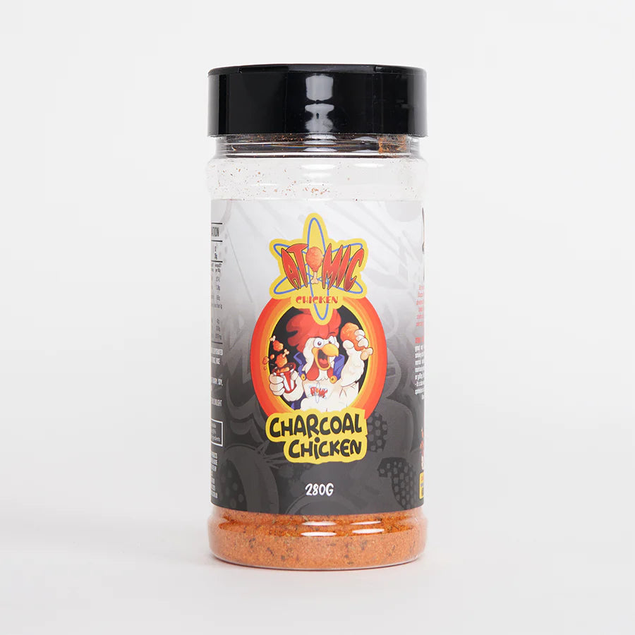ATOMIC CHICKEN CHARCOAL CHICKEN 280G - Horizon Leisure