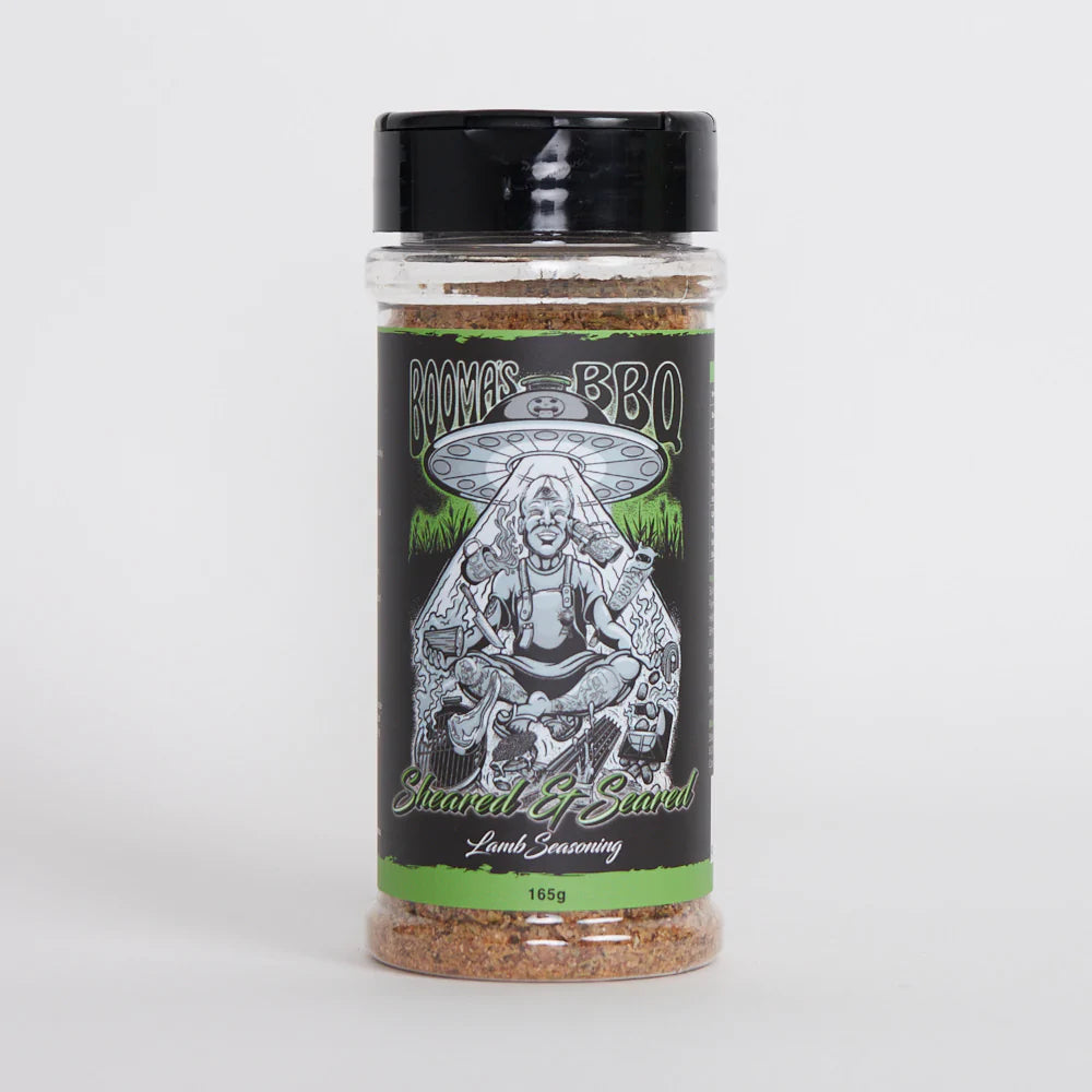 BOOMAS BBQ SHEARED AND SEARED 165G - Horizon Leisure