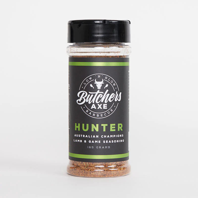 BUTCHERS AXE HUNTER LAMB AND GAME RUB 165G - Horizon Leisure