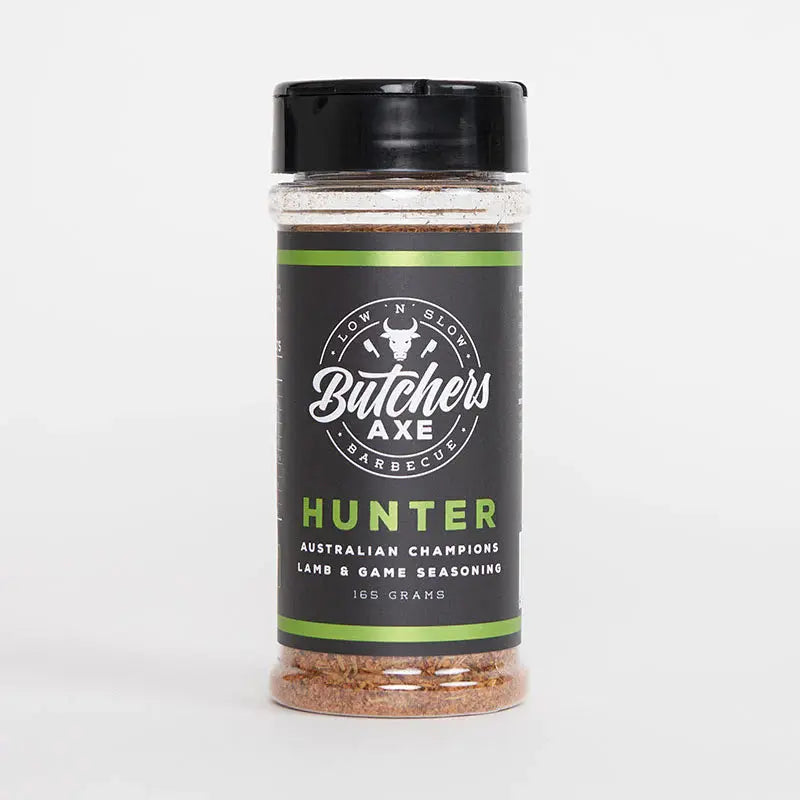 BUTCHERS AXE HUNTER LAMB AND GAME RUB 165G - Horizon Leisure