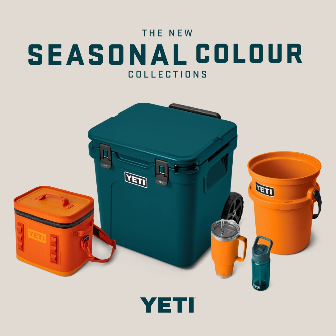 Yeti - Agave Teal & King Crab Orange