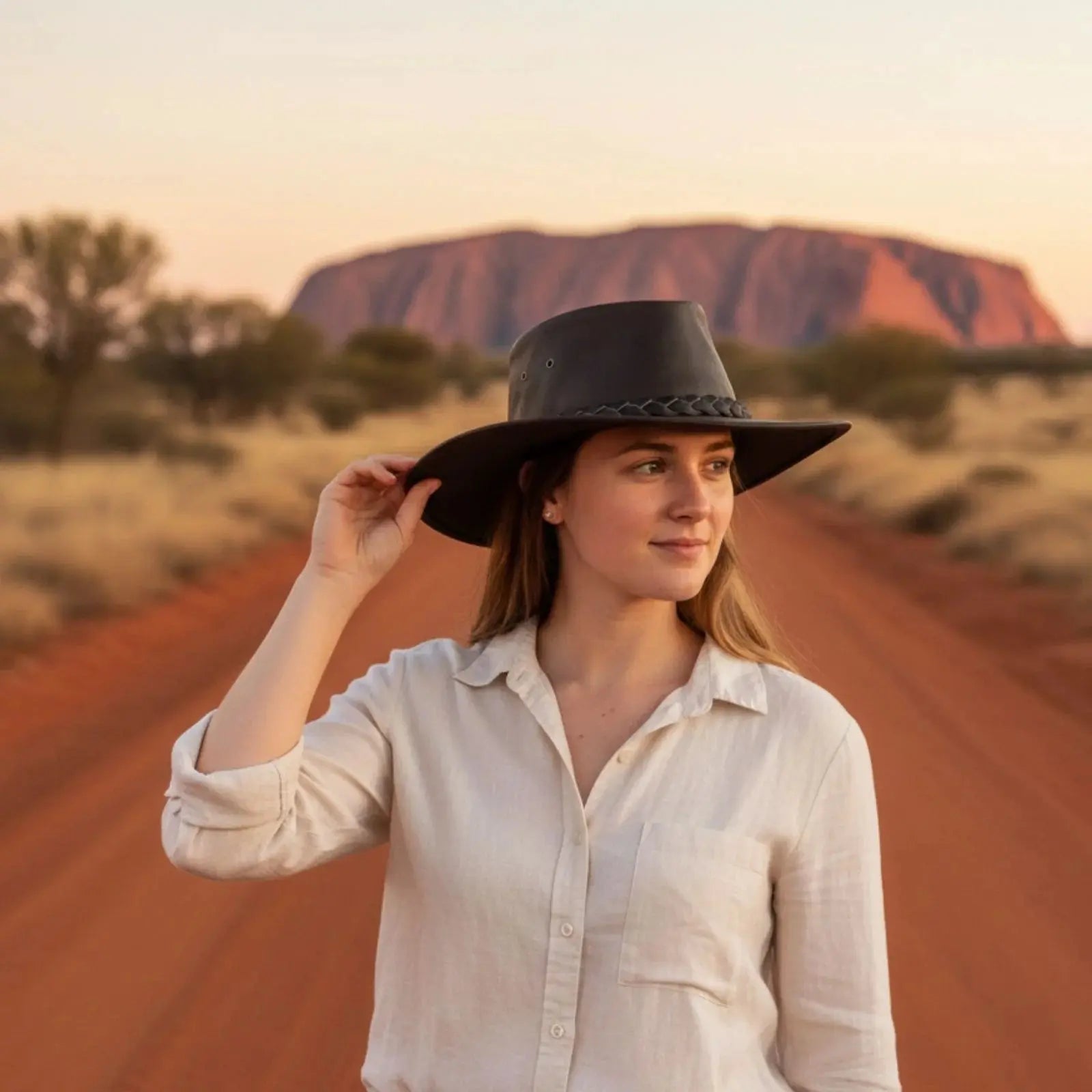 Jacaru Hat 1001 Kangaroo Leather Jacaru