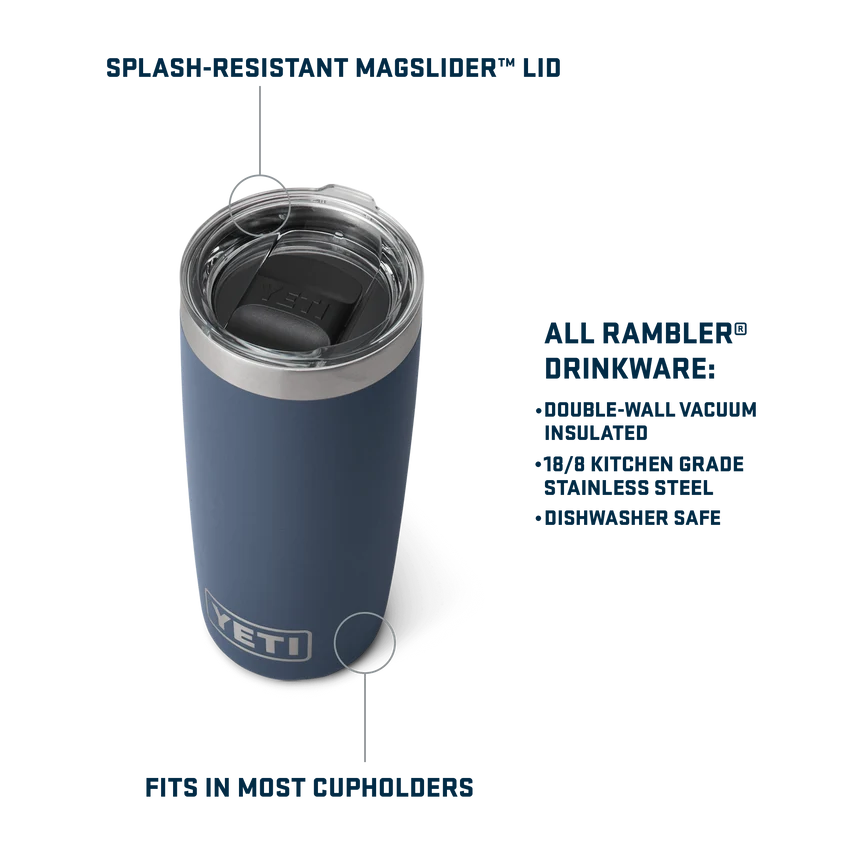 Yeti Rambler 10 oz Tumbler MS Pampa Green