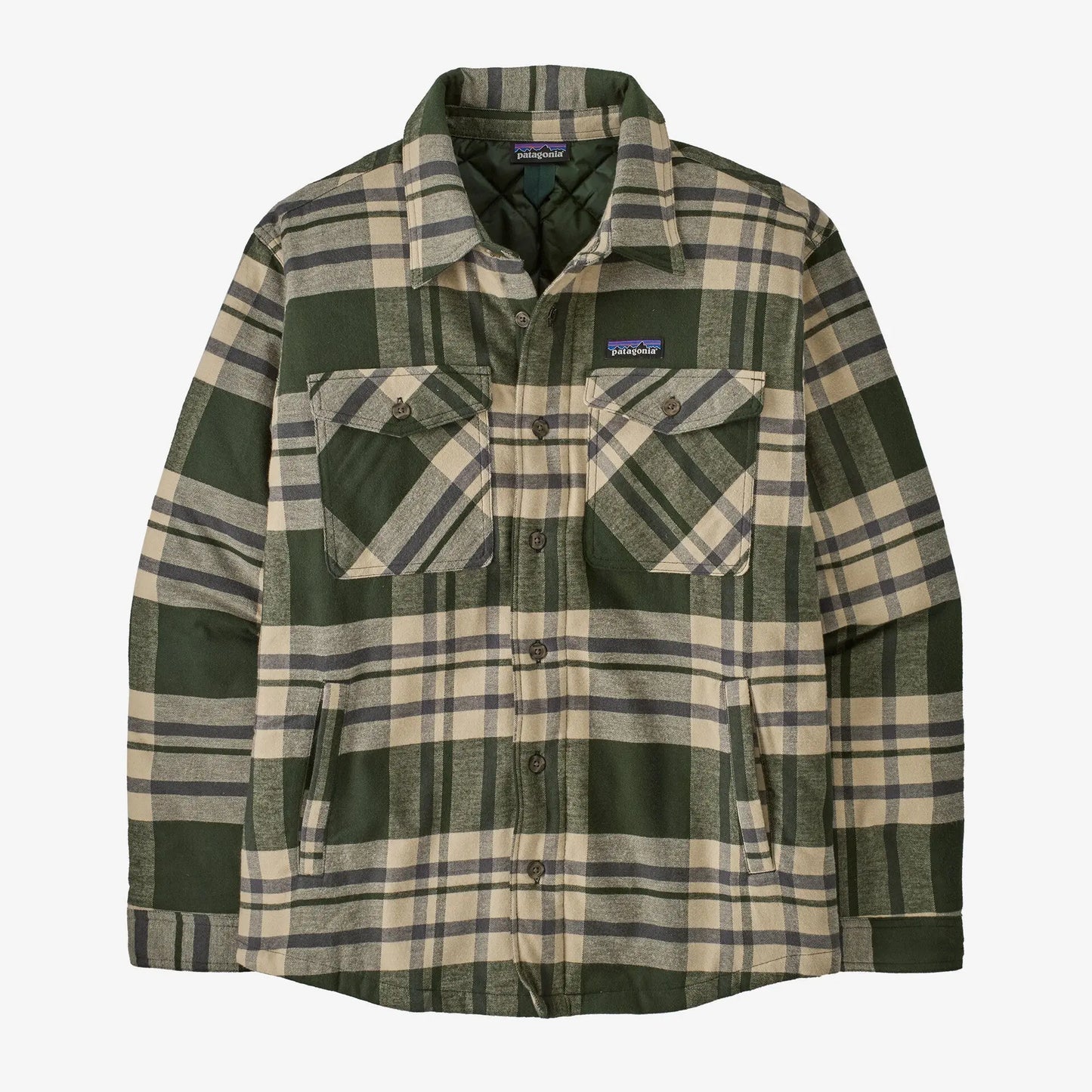 Patagonia Mens LW Insulated Fjord Flannel Shirt