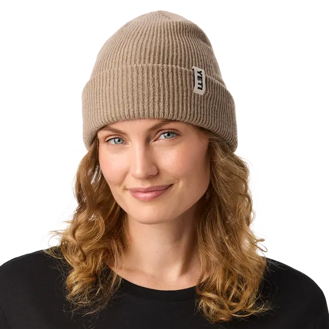 Yeti INTL Badge Beanie Taupe Horizon Leisure