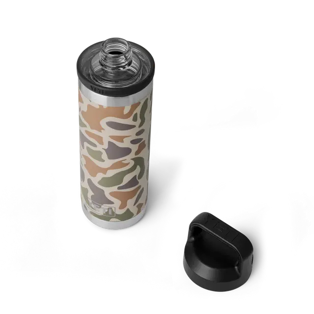 Yeti Rambler 18 oz Bottle Chug Tan Camo Yeti