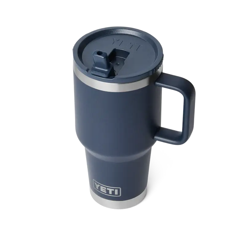Travel Straw Mug Rambler 30 oz Navy