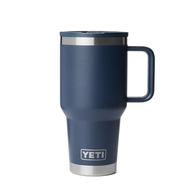 Travel Straw Mug Rambler 30 oz Navy
