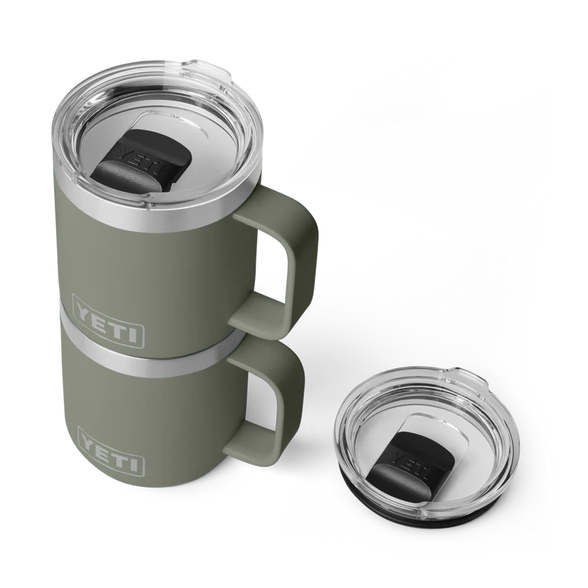 Yeti Rambler 10 oz CL Mug MS Pampa Green