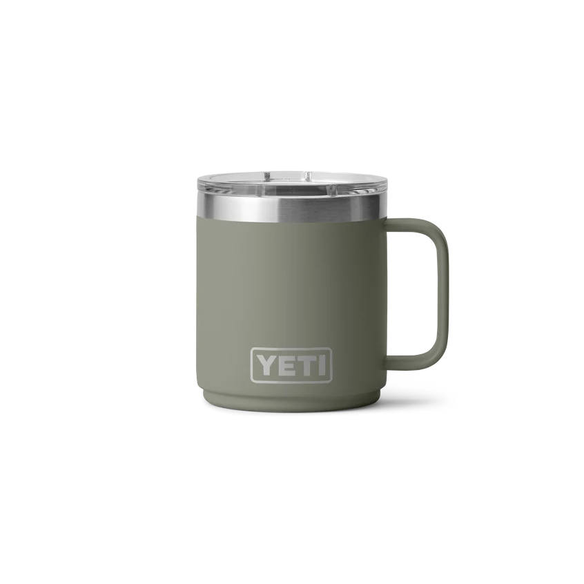 Yeti Rambler 10 oz CL Mug MS Pampa Green