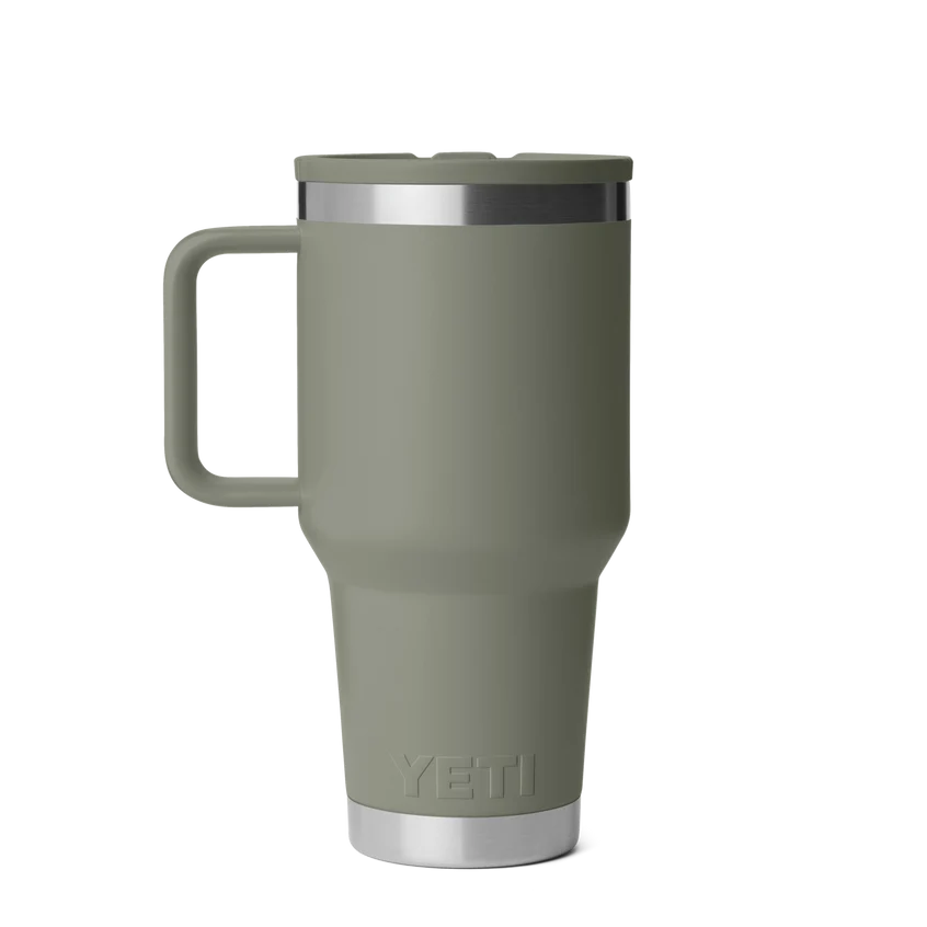 Yeti Rambler 30 oz Travel Straw Mug Pampa Green
