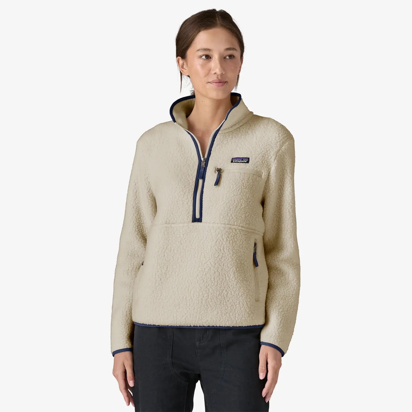 Patagonia Womens Retro Pile Marsupial Natural