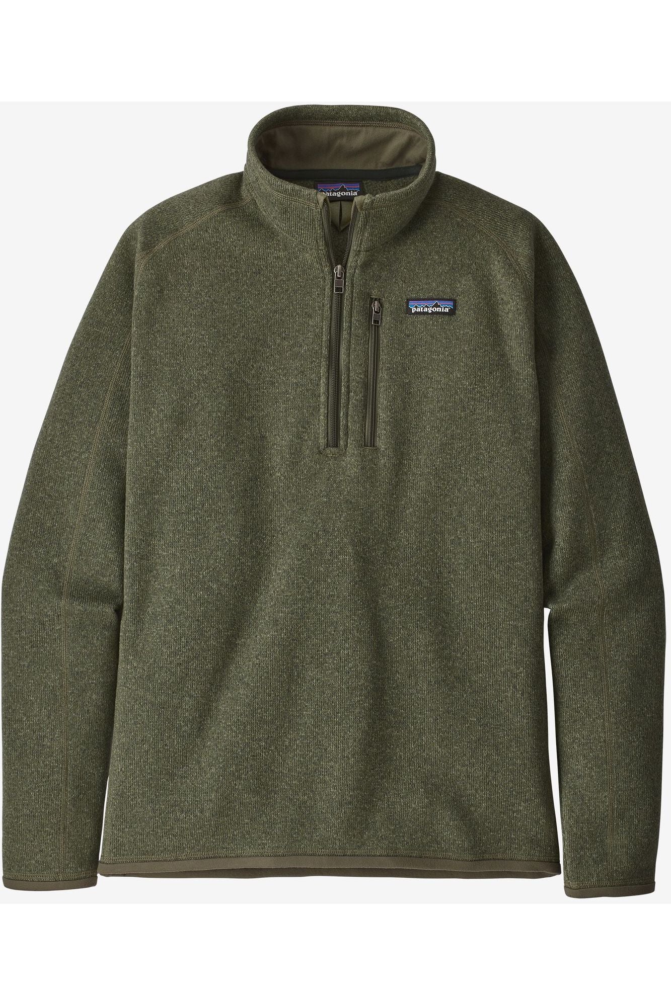 Patagonia Ms Better Sweater 1/4 Zip Industrial Green