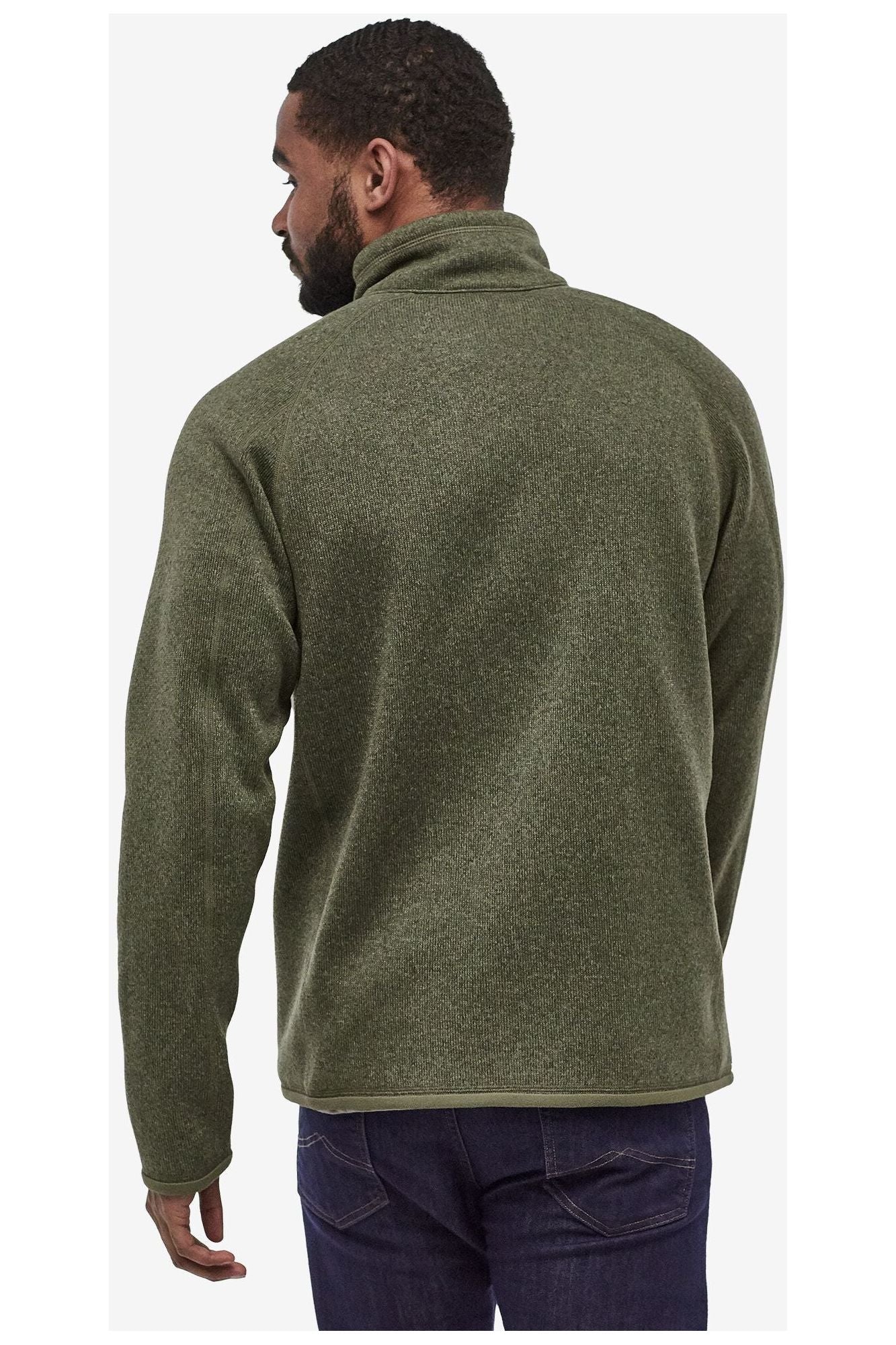 Patagonia Ms Better Sweater 1/4 Zip Industrial Green