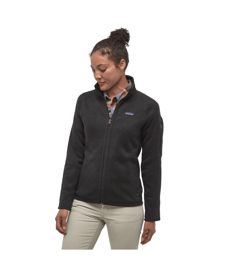 Patagonia Womens Better Sweater Jacket Black