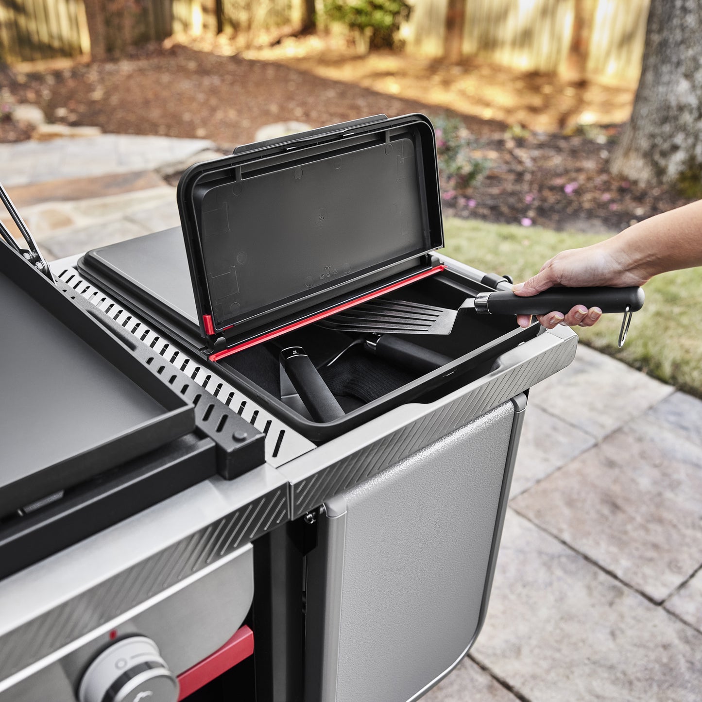 Weber Works Outdoor Storage Bin