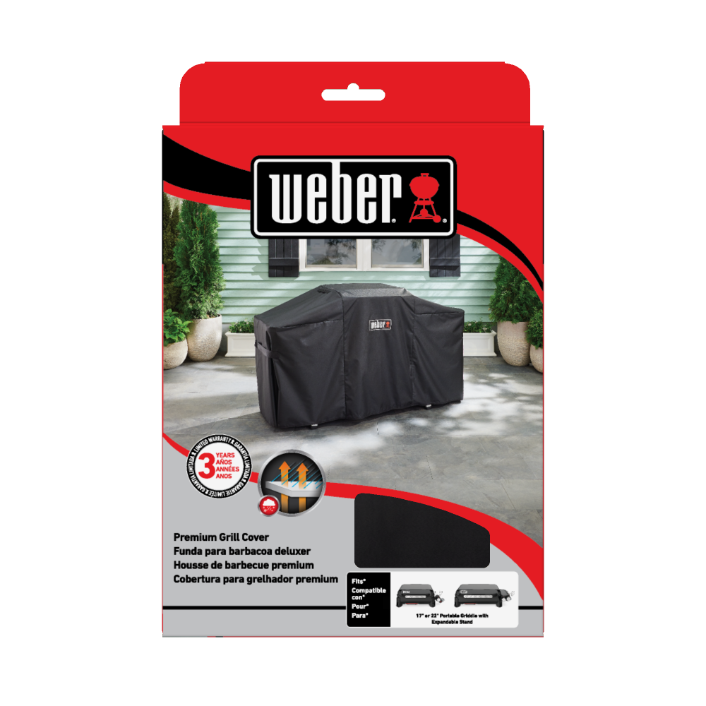 Weber Slate Tabletop Griddle and Stand cover