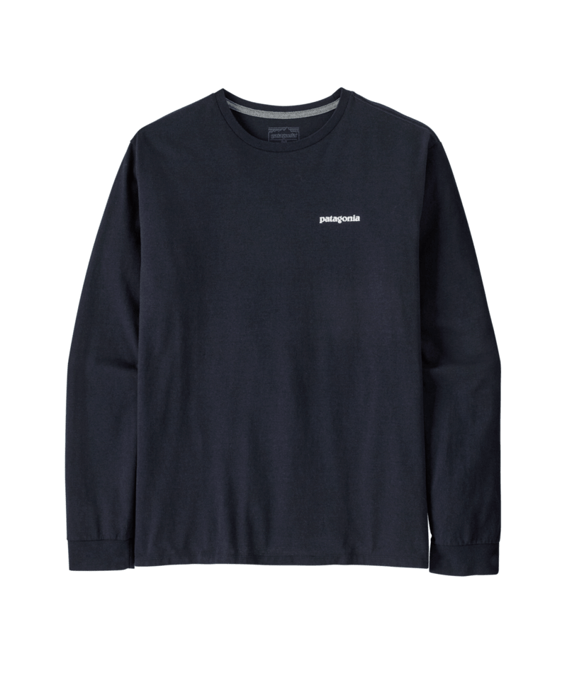Patagonia Mens Long-Sleeved P-6 Logo Responsibili-Tee