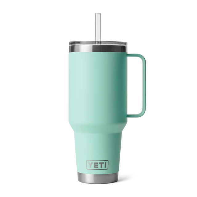 Yeti Rambler 42 oz Straw Mug Seafoam
