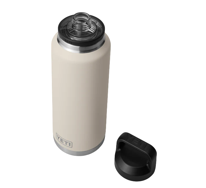 Yeti Rambler 46oz bottle chug Cape Taupe
