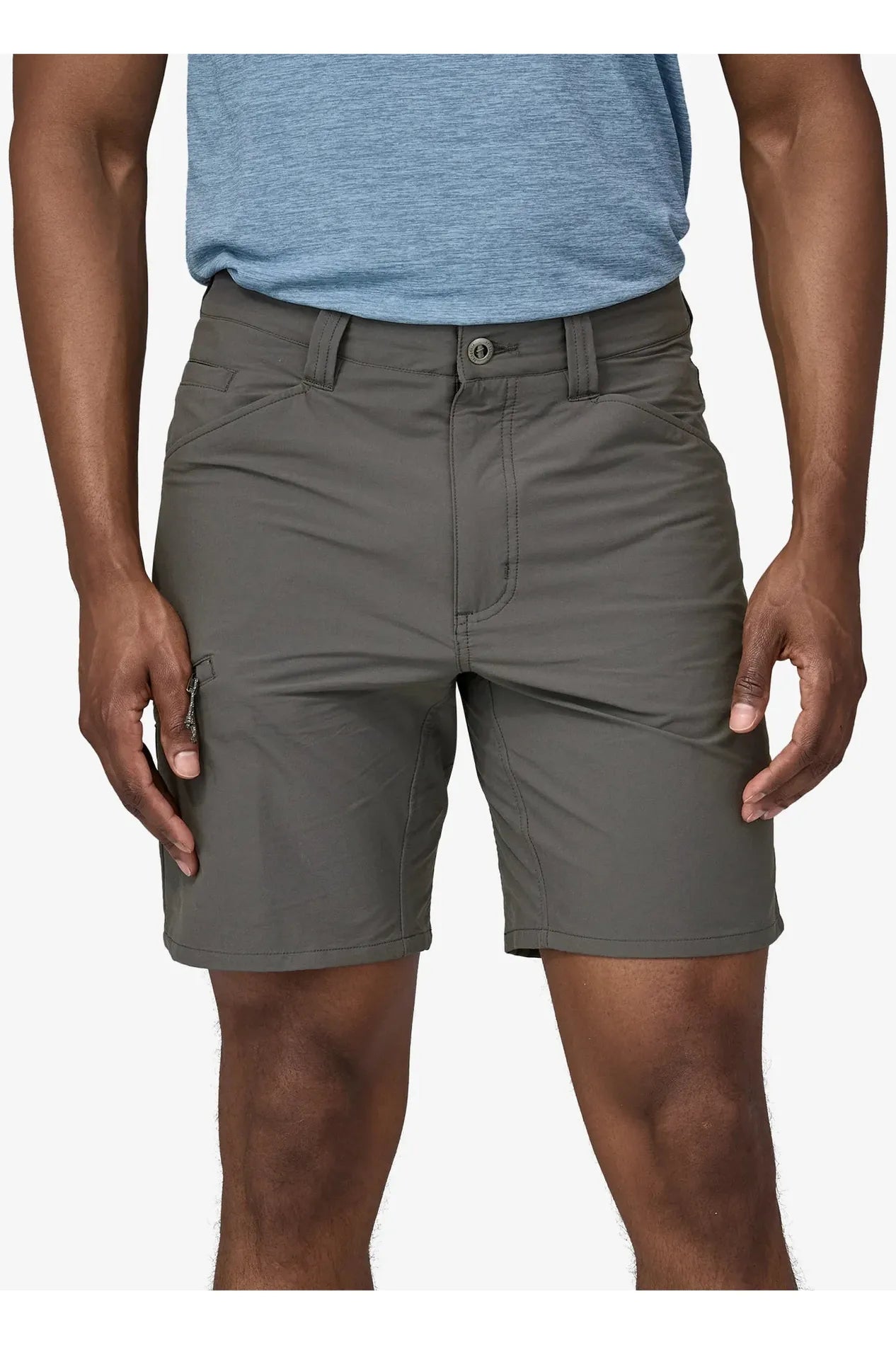 Patagonia Mens Quandary Shorts - 8in Forge Grey