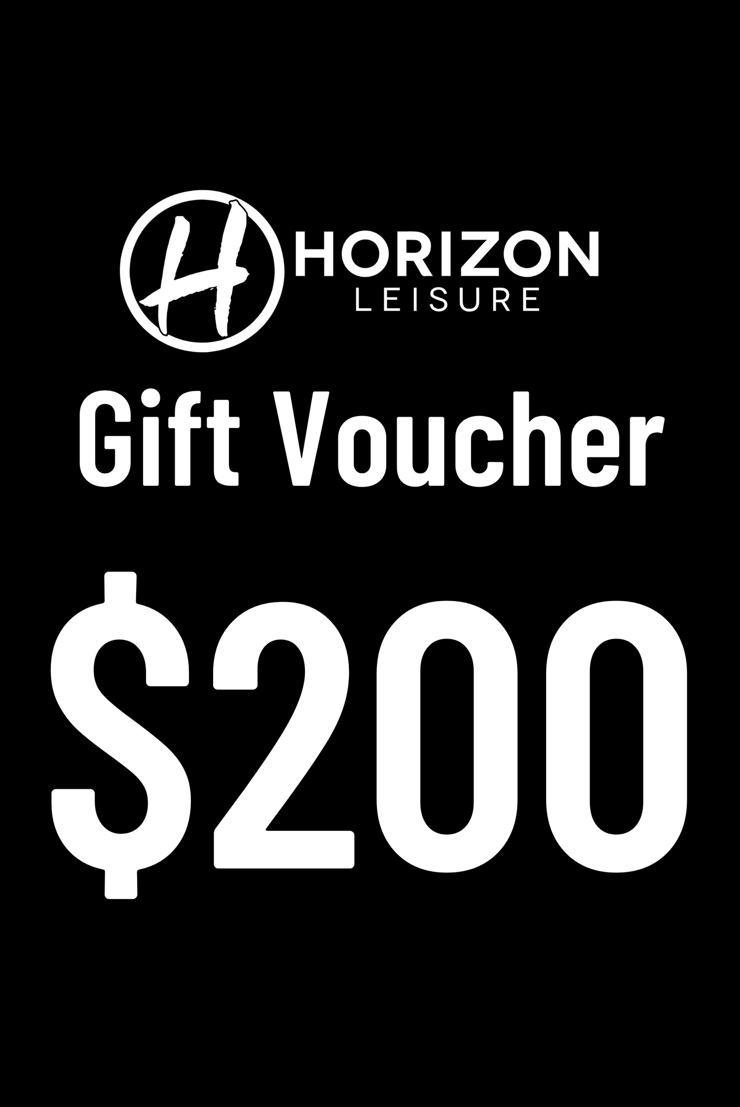 Horizon Leisure Gift Card $200