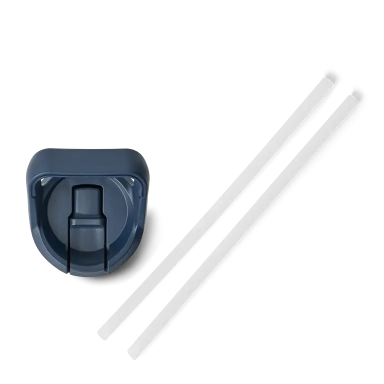 Yeti Rambler Bottle Straw Cap Navy Yeti
