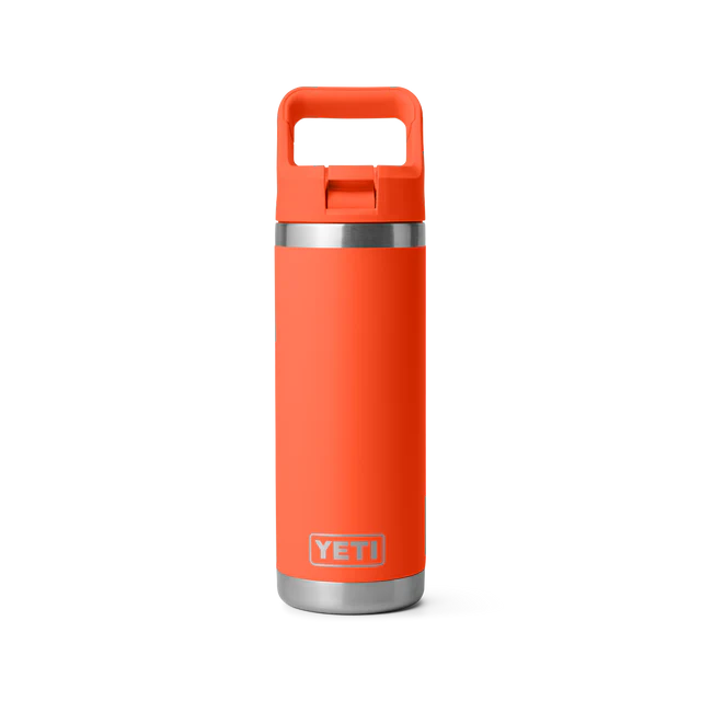 Yeti Rambler 18oz C Straw Bottle Papaya