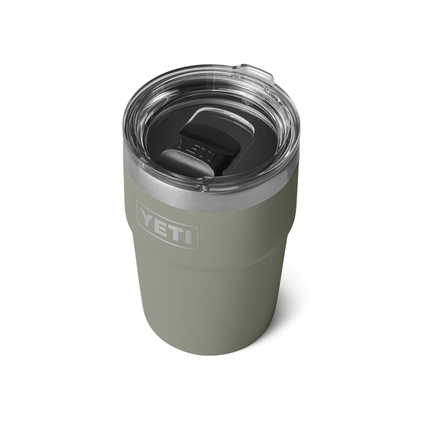 Yeti 16 oz Stackable MS Pampa Green
