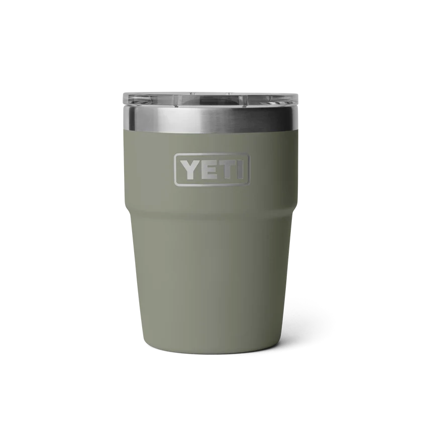 Yeti 16 oz Stackable MS Pampa Green