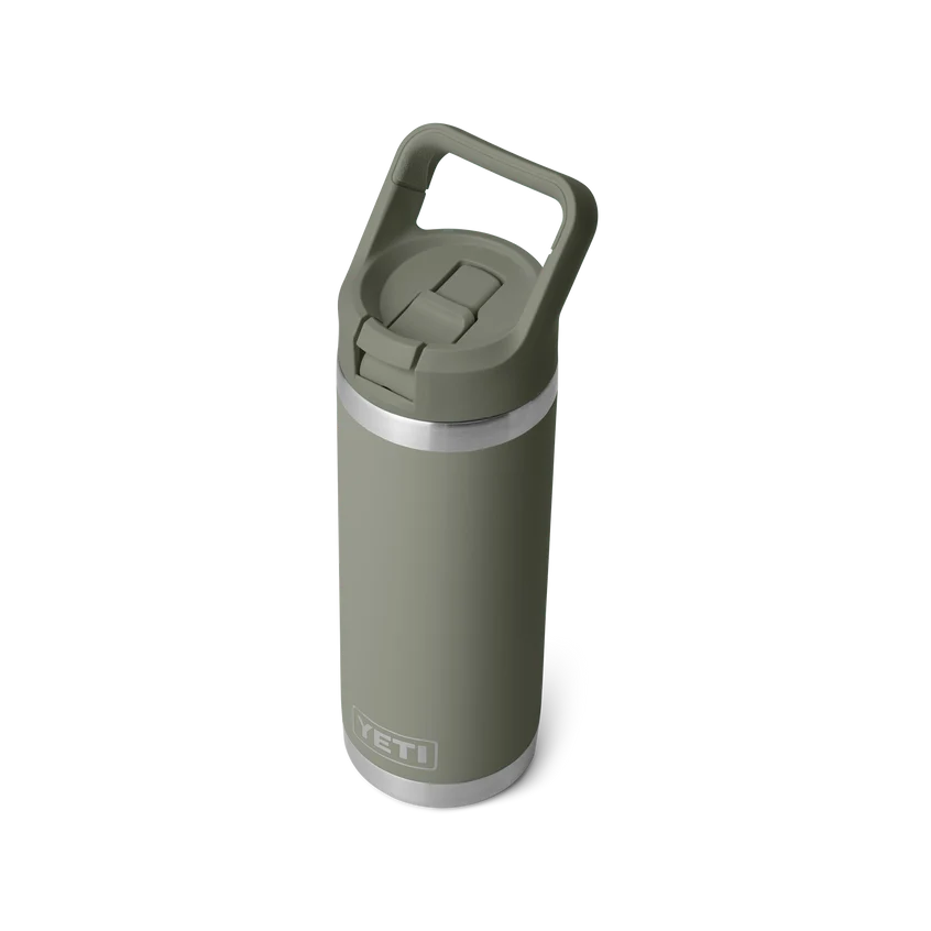 Yeti Rambler 18 oz C Straw Bottle Pampa Green