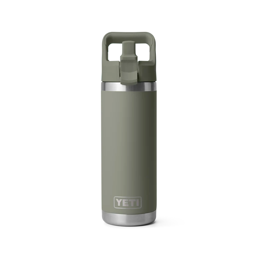 Yeti Rambler 18 oz C Straw Bottle Pampa Green