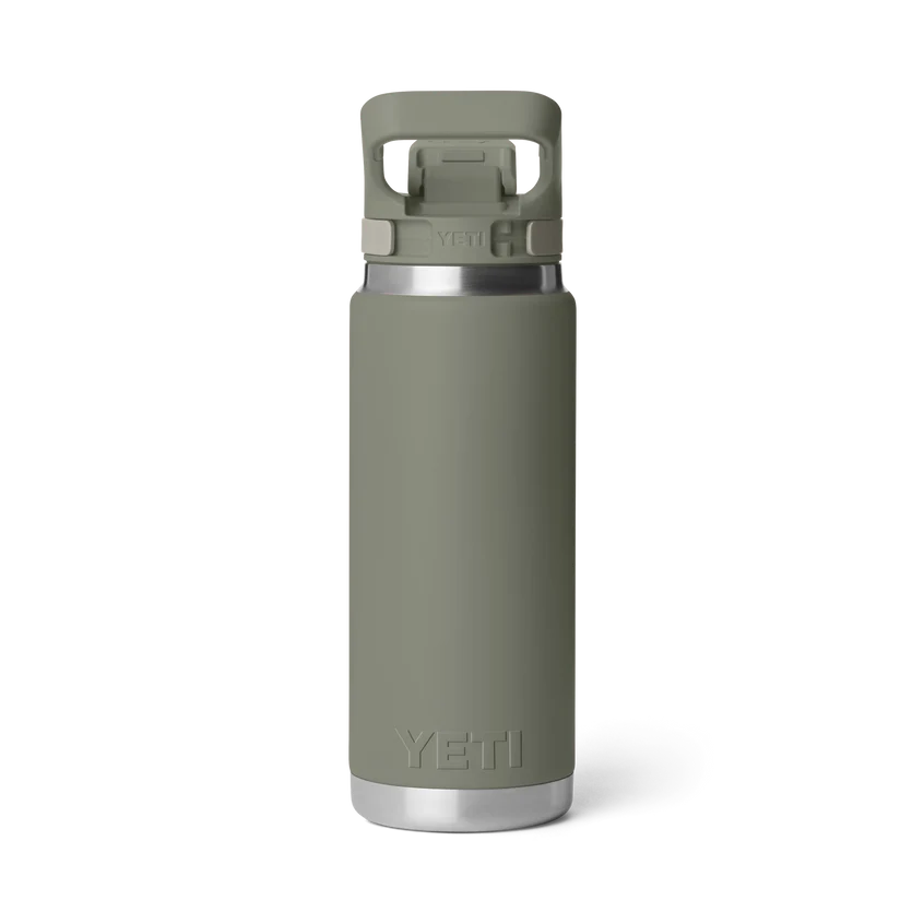 Yeti Rambler 26 oz Flip Chug Bottle Pampa Green