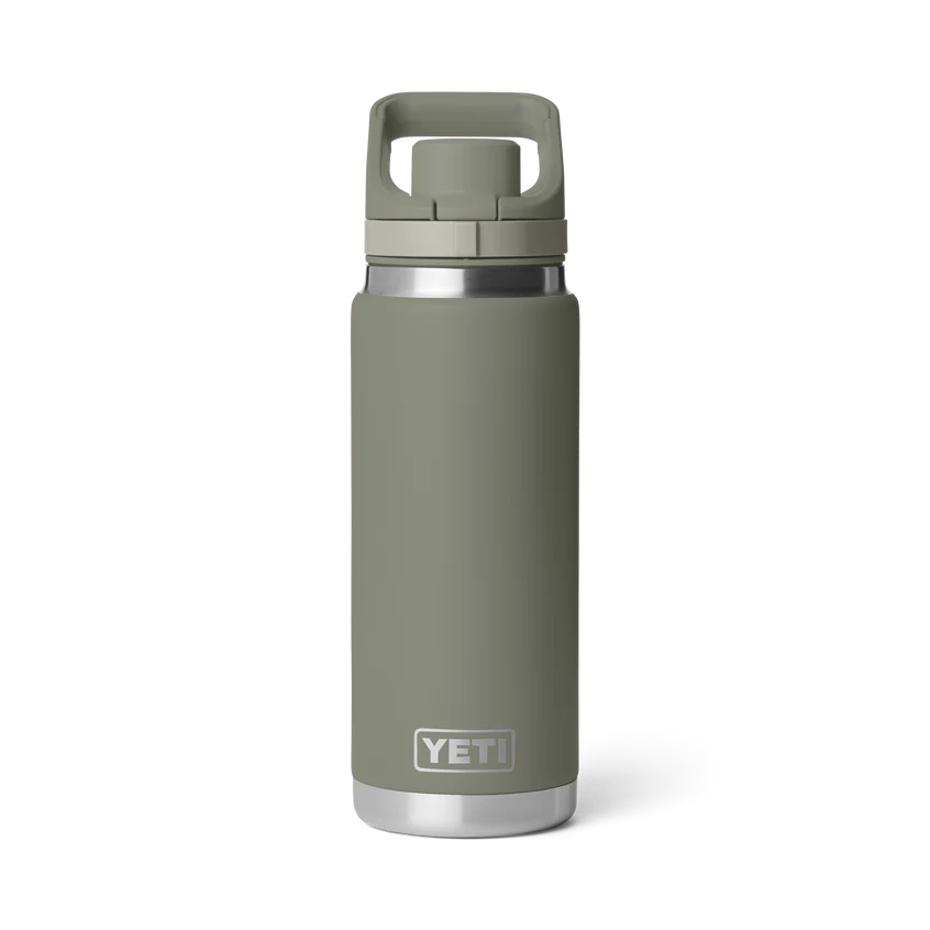 Yeti Rambler 26 oz Flip Chug Bottle Pampa Green