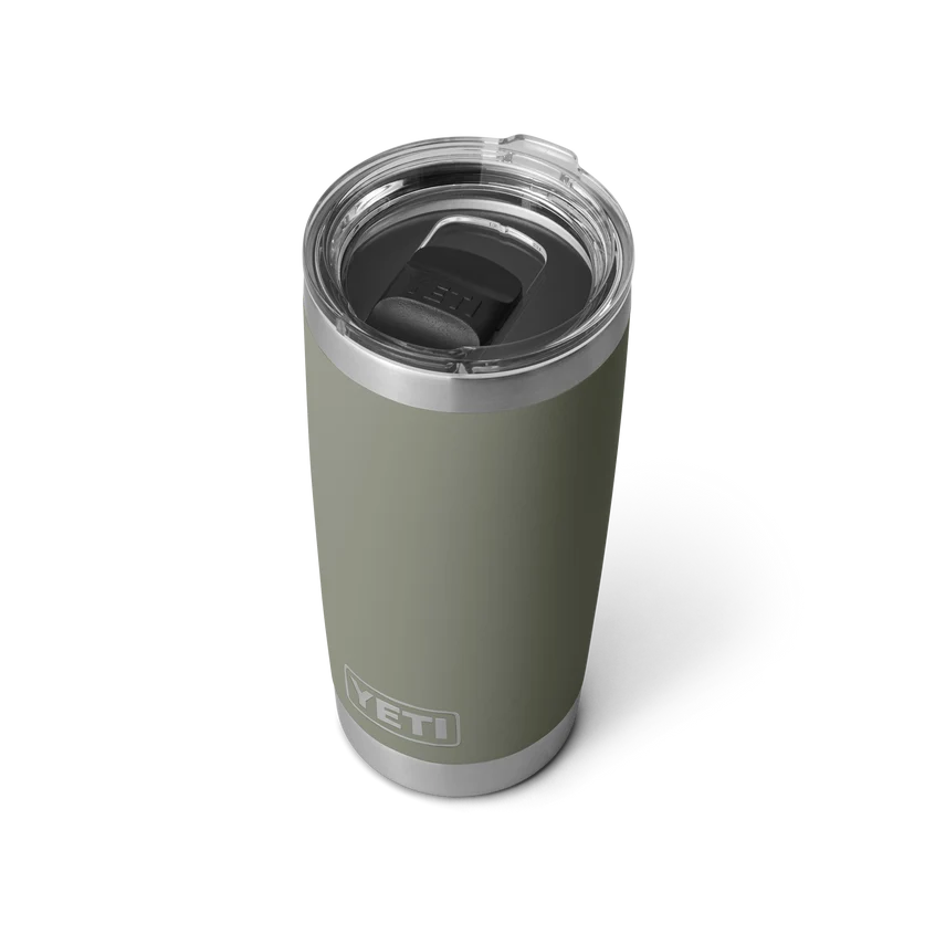 Yeti Rambler 20 oz Tumbler MS Pampa Green