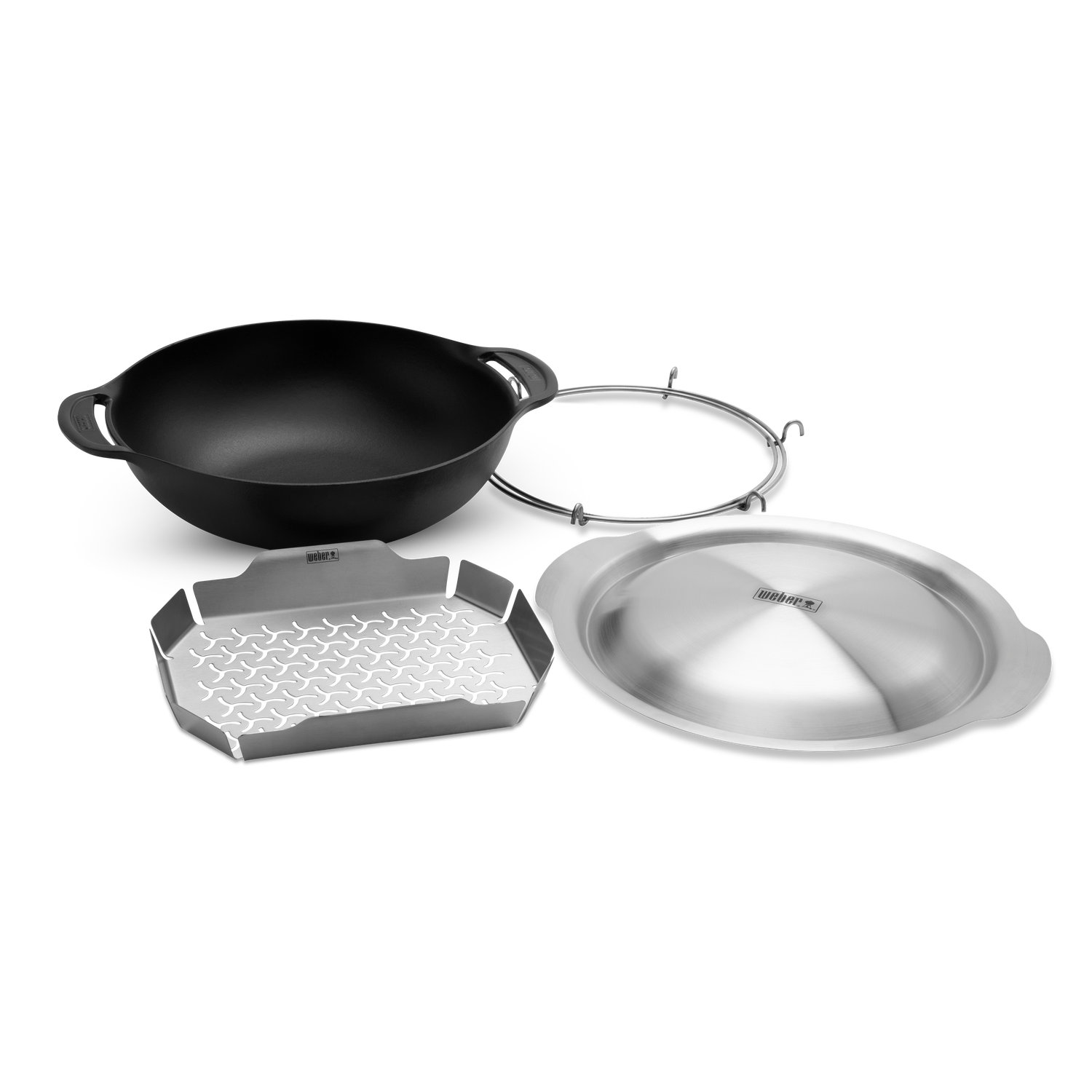 Weber Crafted Wok and Steaming Rack