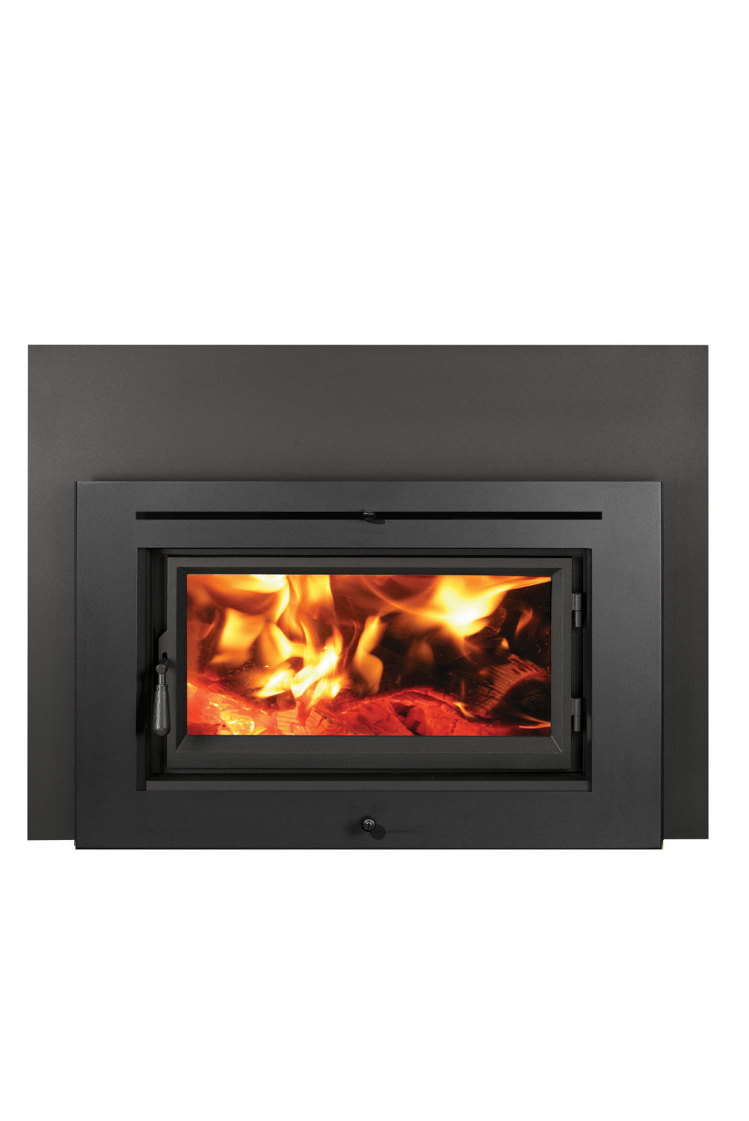 Lopi Flush Wood Medium NexGen Firebox (Fans Included) With Times Square Black Face