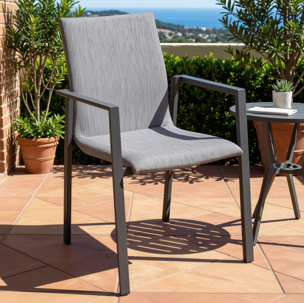 Melton Craft - Bronte Chair Charcoal
