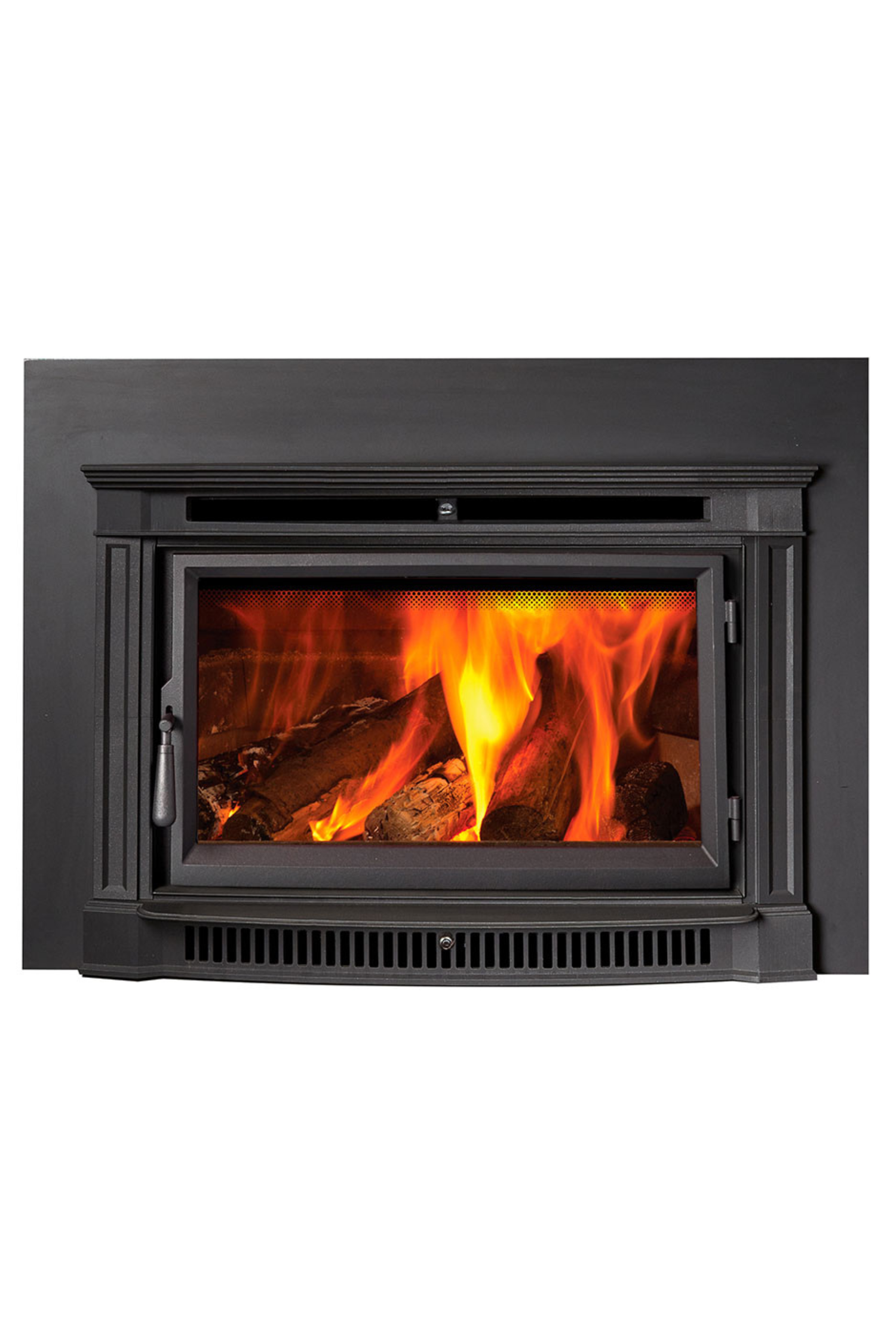 Lopi Flush Wood Large NexGen Firebox (Fan Included) Boston Charcoal Face