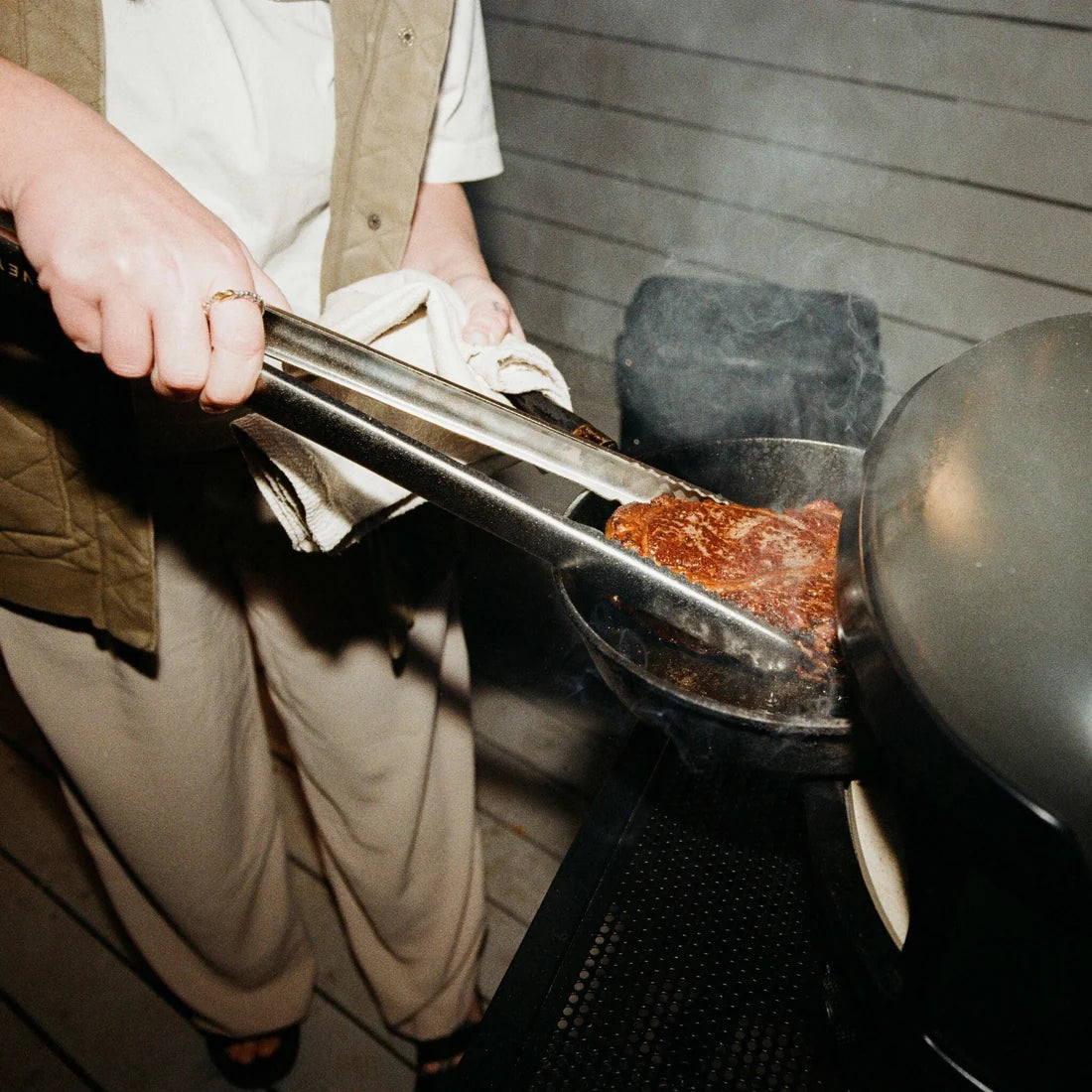Gozney Live Fire Charcoal Tongs