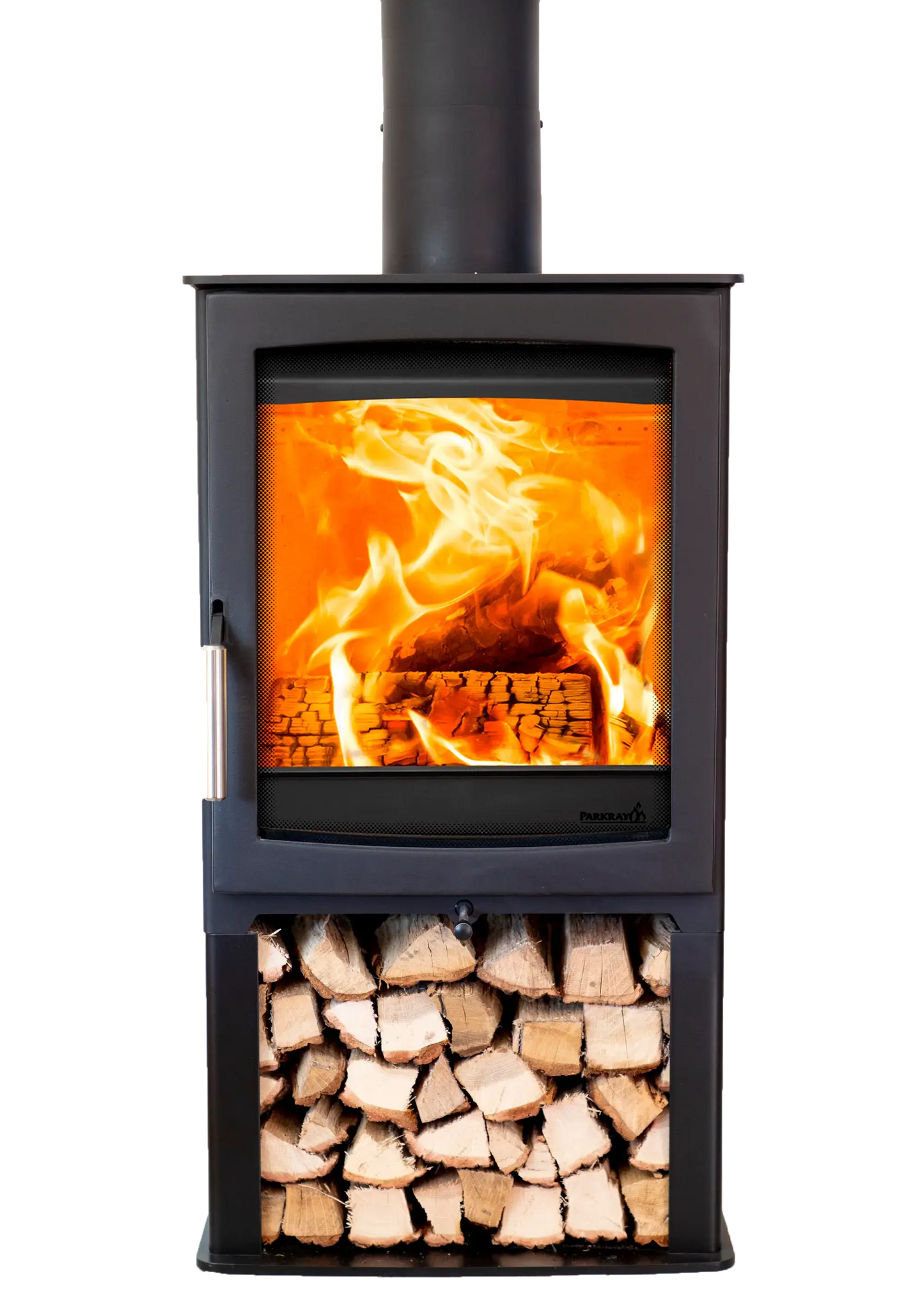Hunter Stoves Parkray 5 with Log Stand High Hunter Stoves