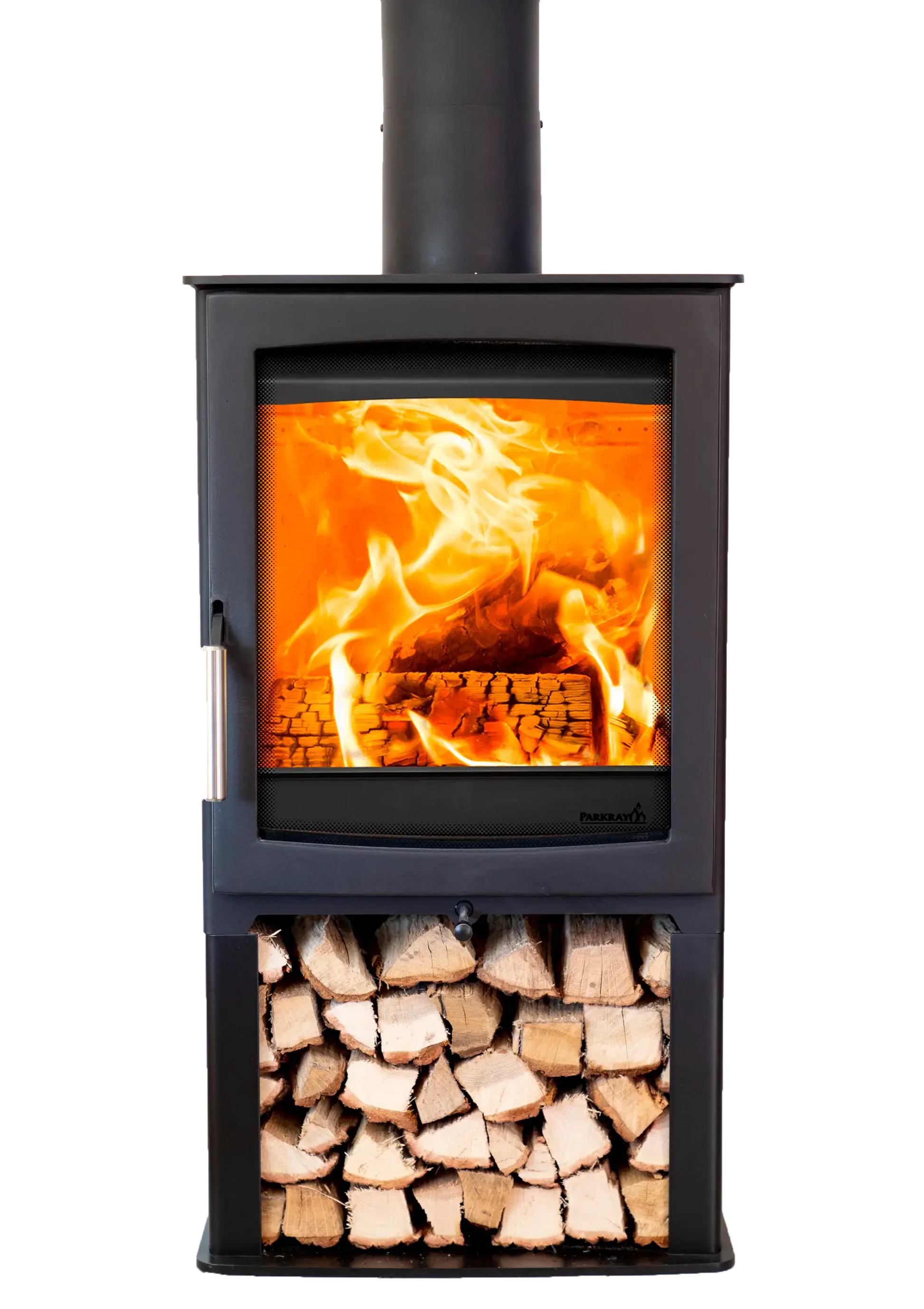 Hunter Stoves Parkray 5 with Log Stand High Hunter Stoves