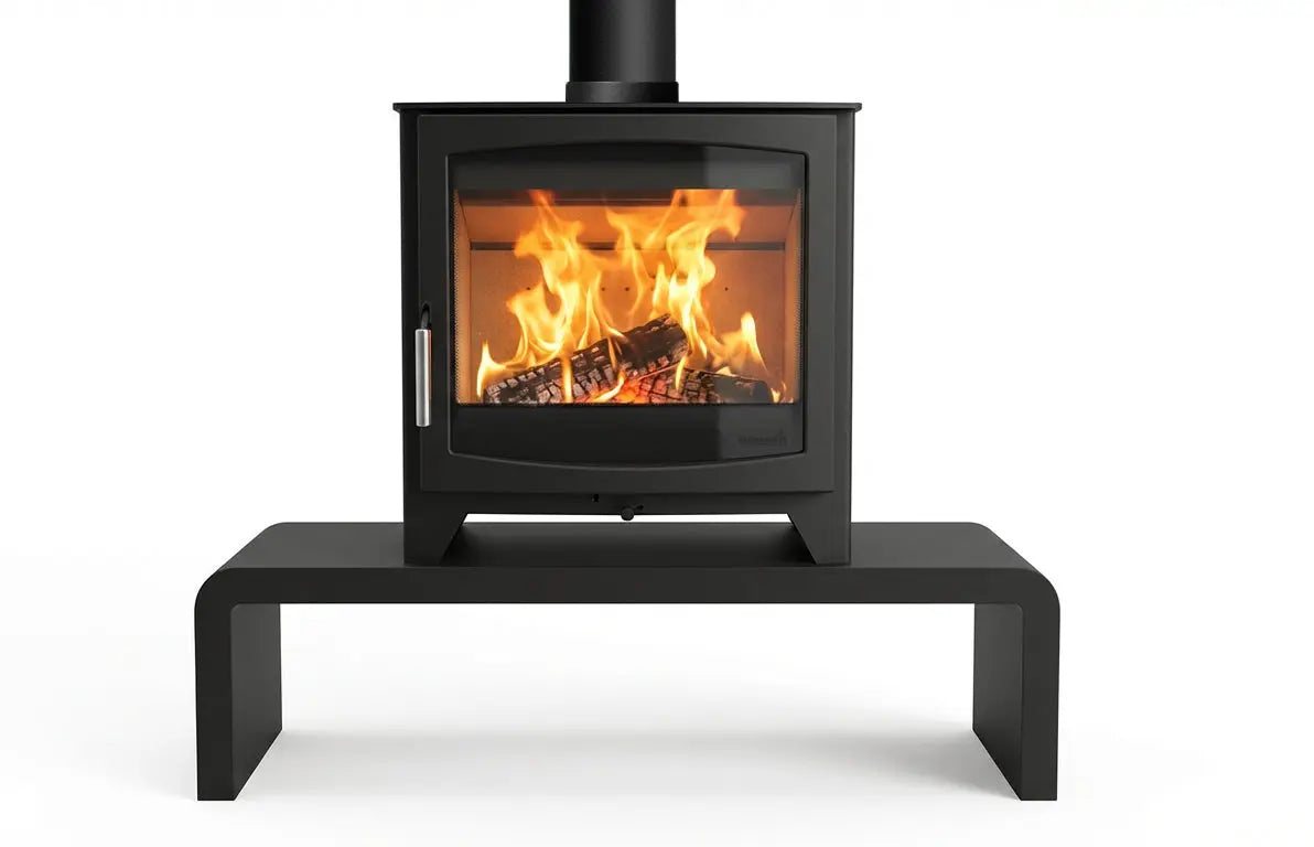 Hunter Stoves Parkray Aspect 14 Eco - Standard Legs & Black Handle Hunter Stoves
