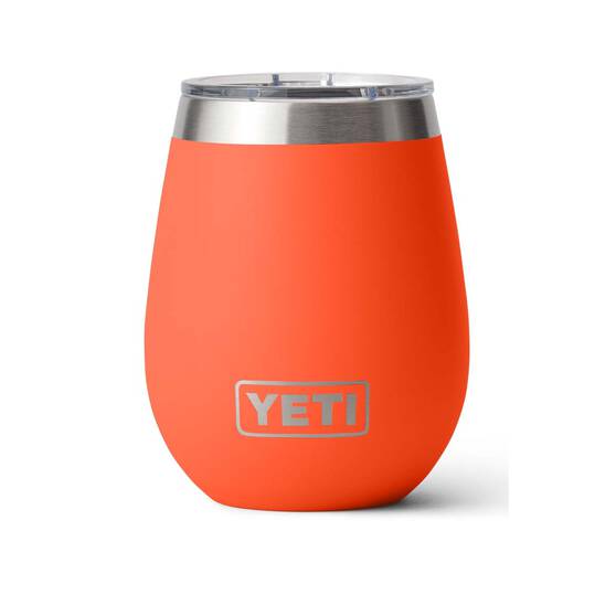 Yeti Rambler 10 oz Wine Tumbler MS Papaya
