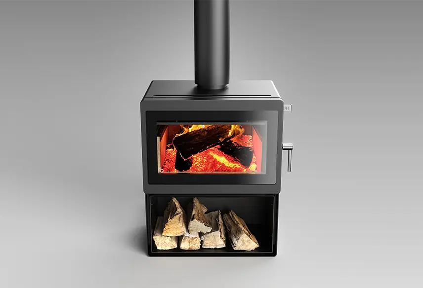 Blaze Z3 Wood Heater - Woodstacker