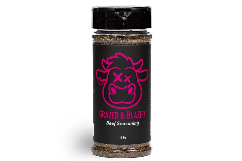 Boomas BBQ Grazed And Blazed Beef Seasoning 180g